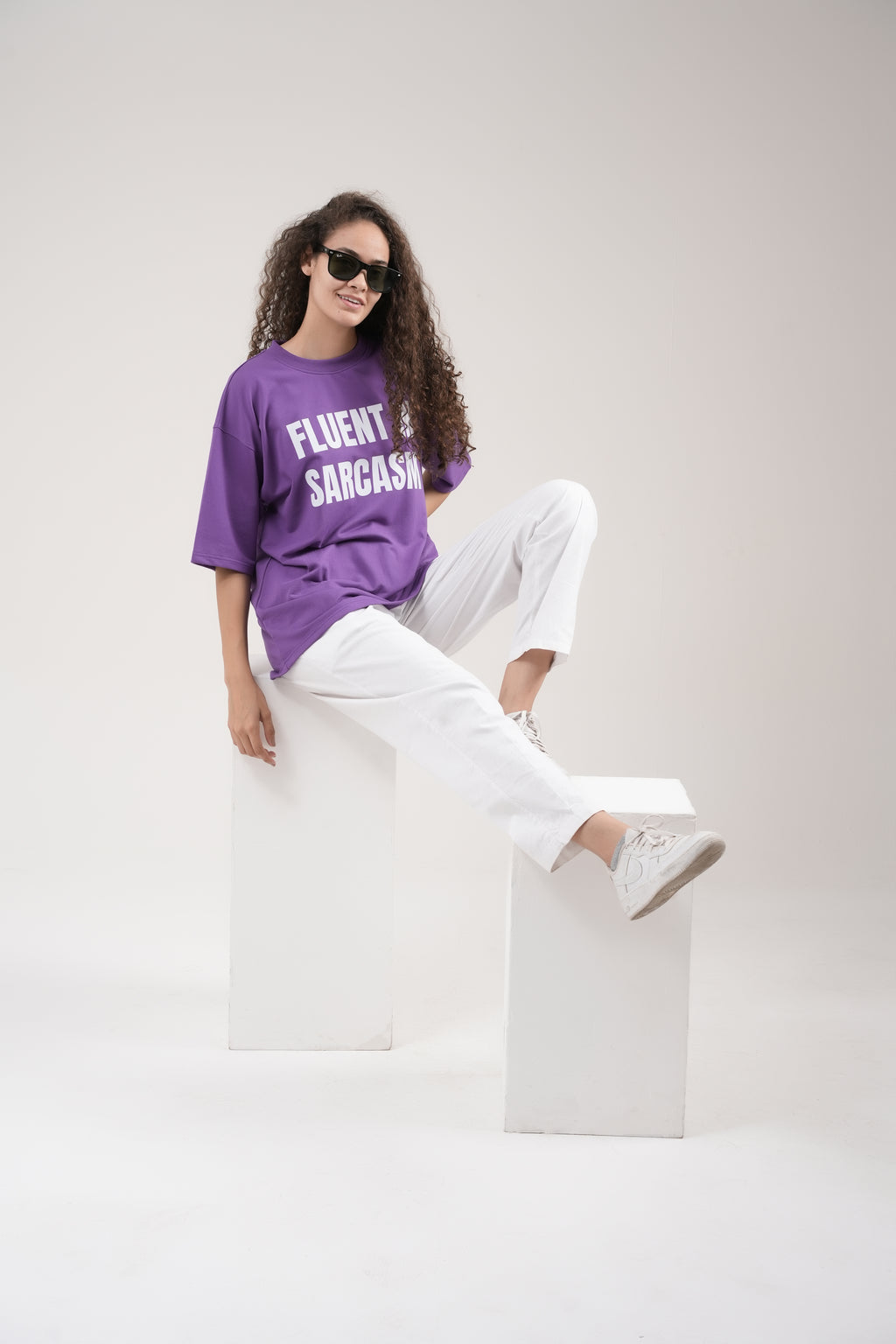 Purple – “FLUENT IN SARCASM”