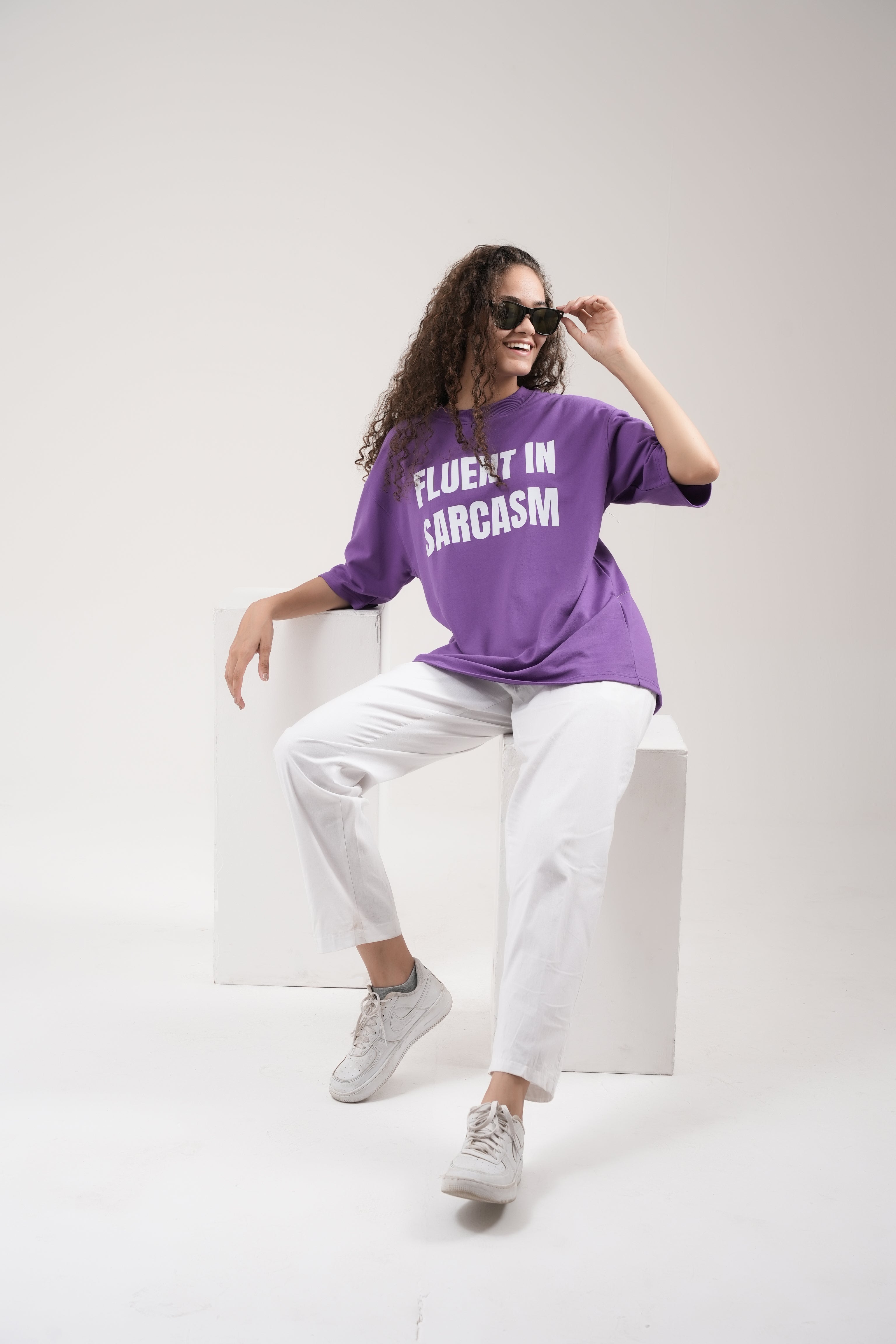 Purple – “FLUENT IN SARCASM”