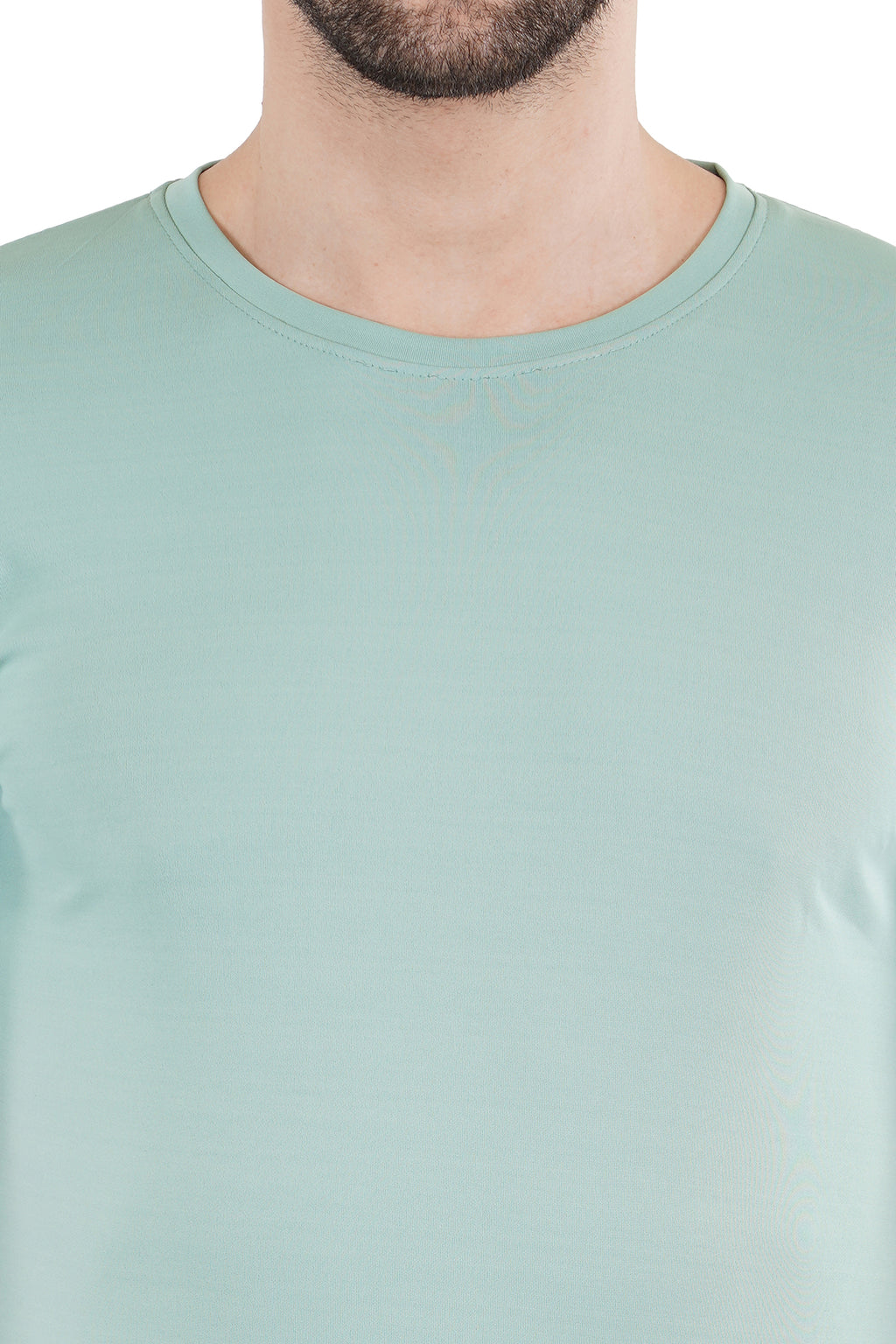 Sage Green Dry Fit Crew Neck T-Shirt